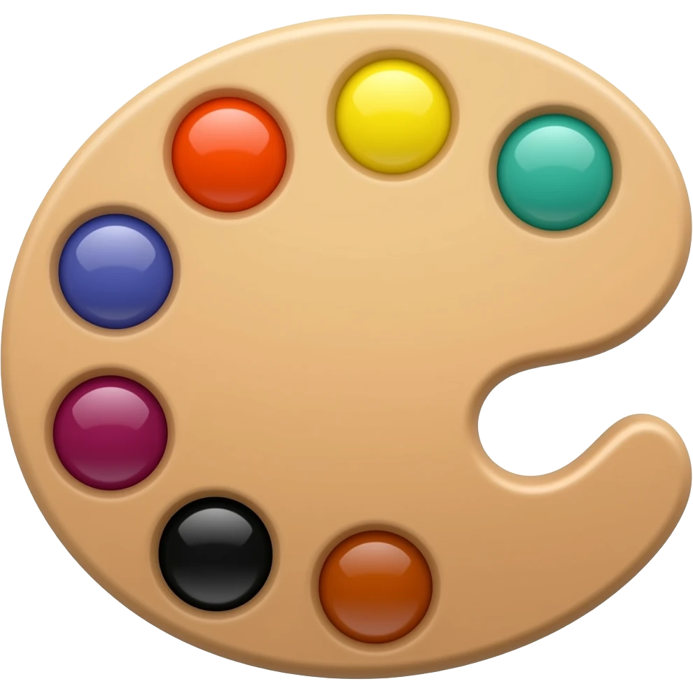 paint pallete emoji