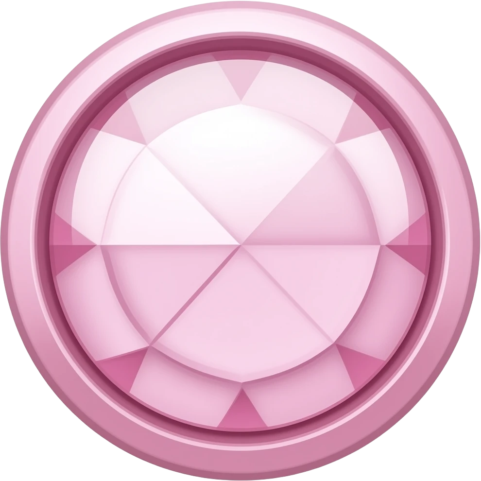 pink stud emoji