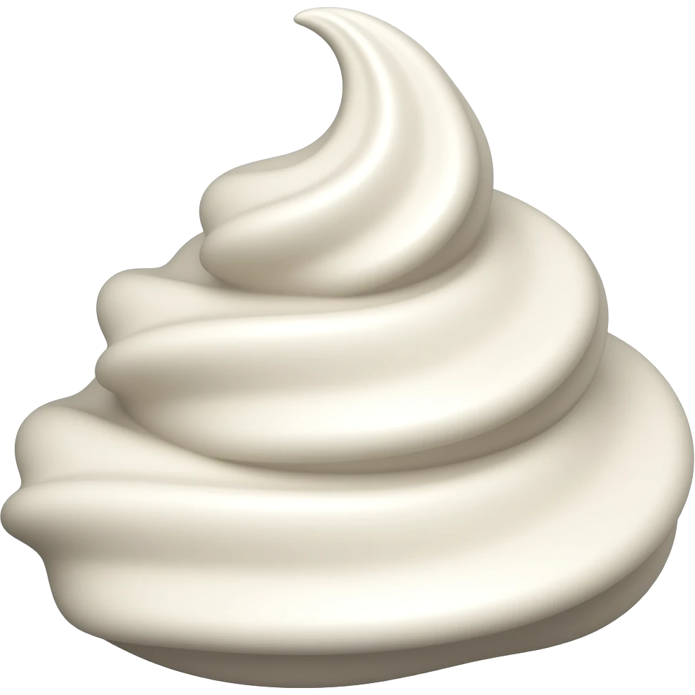 crema batida emoji