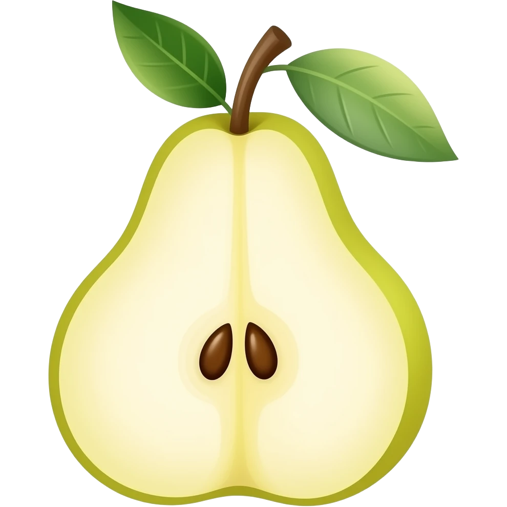 Pear emoji
