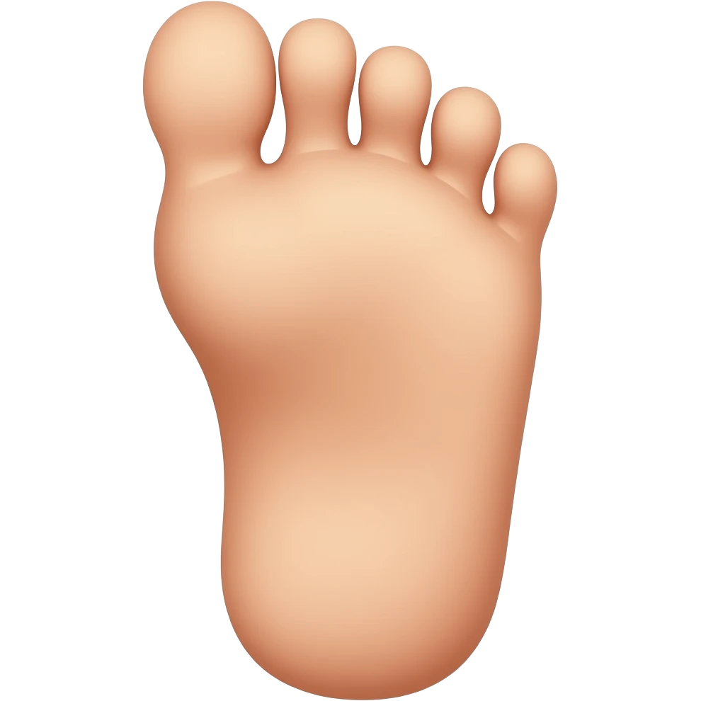 Foot emoji