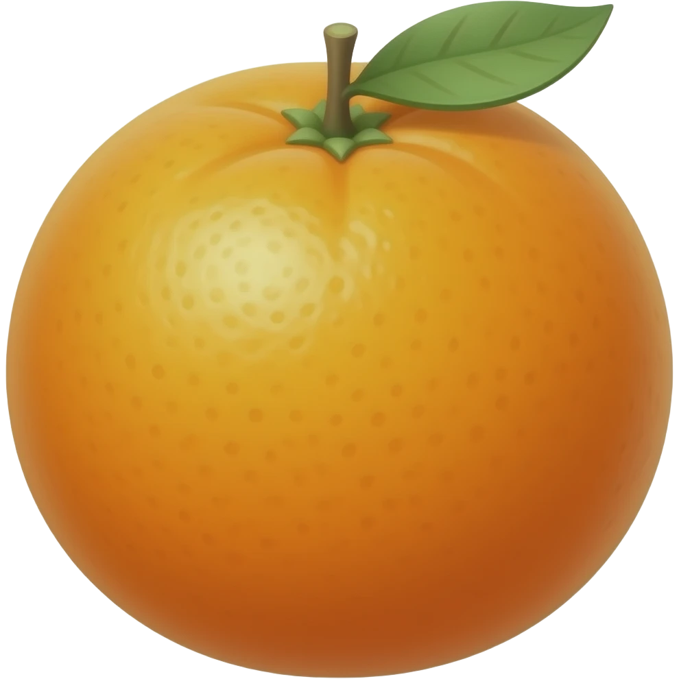 ORANGE FRUIT emoji