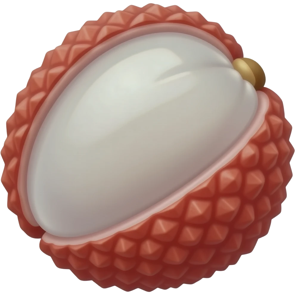 lychee emoji