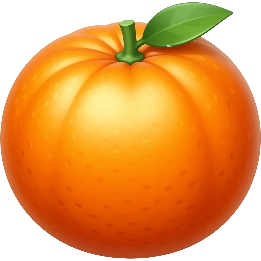 мандарин emoji