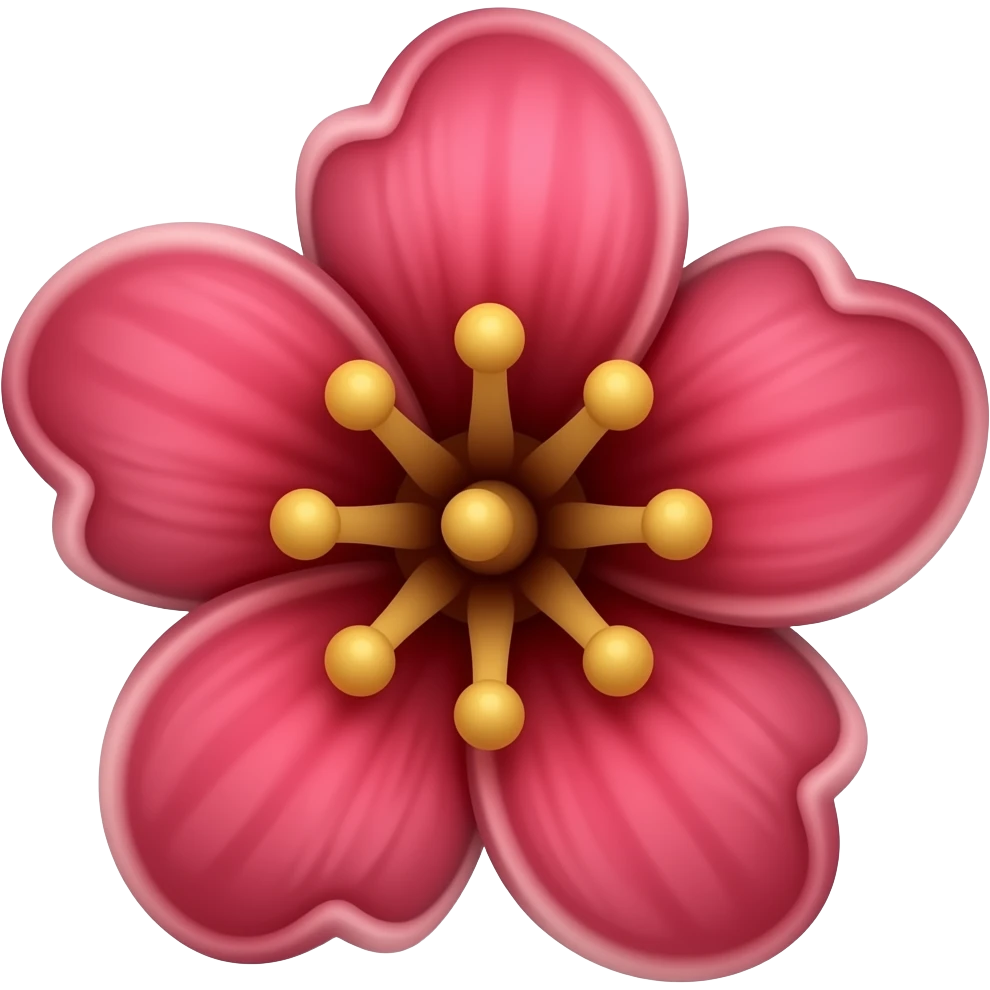 Cravo flor vermelho emoji