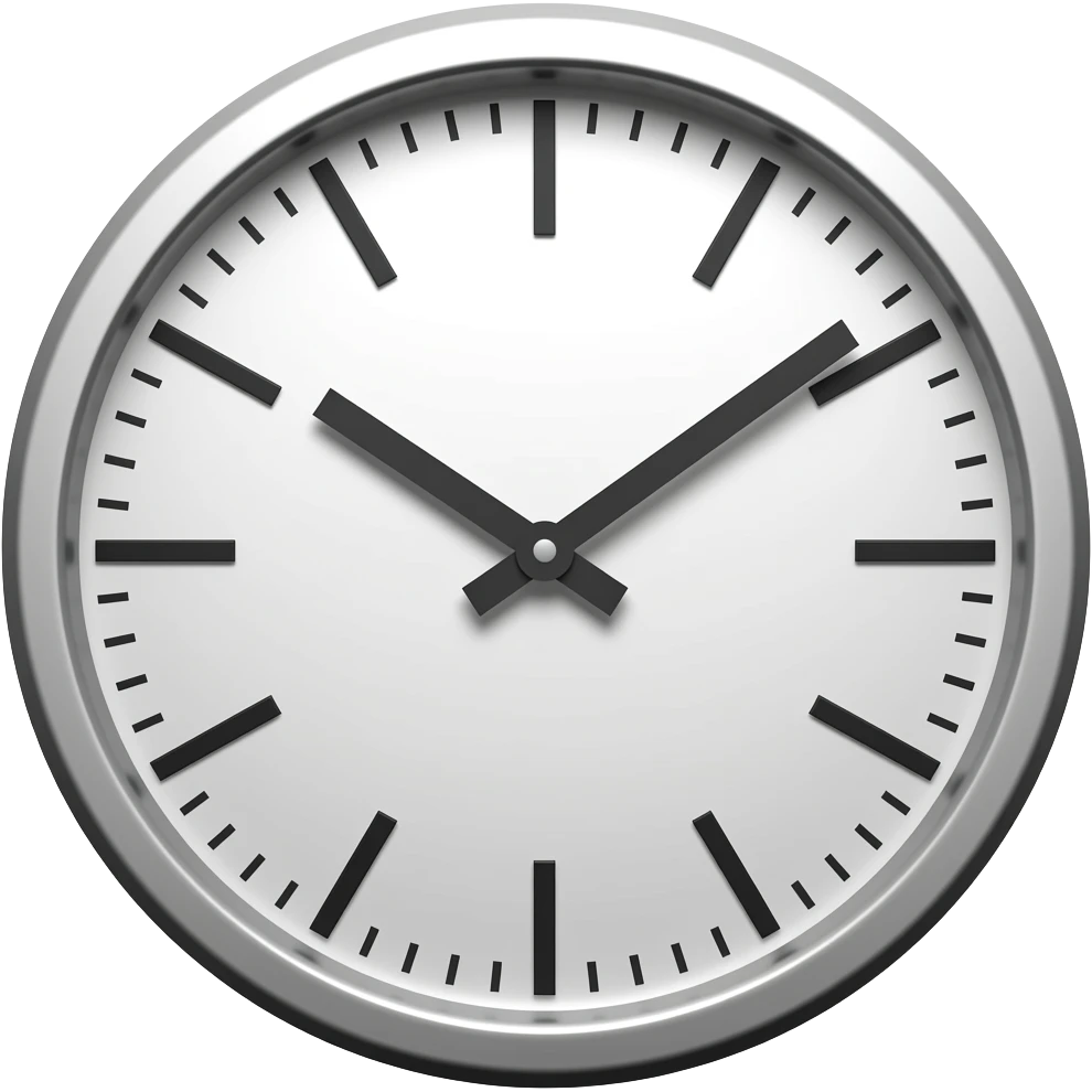 reloj emoji