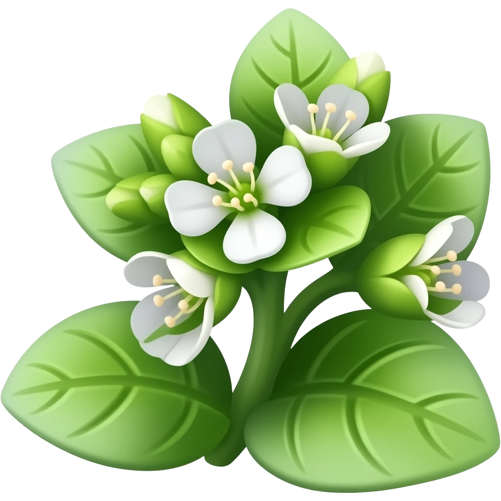 нарисуй thlaspi arvense emoji