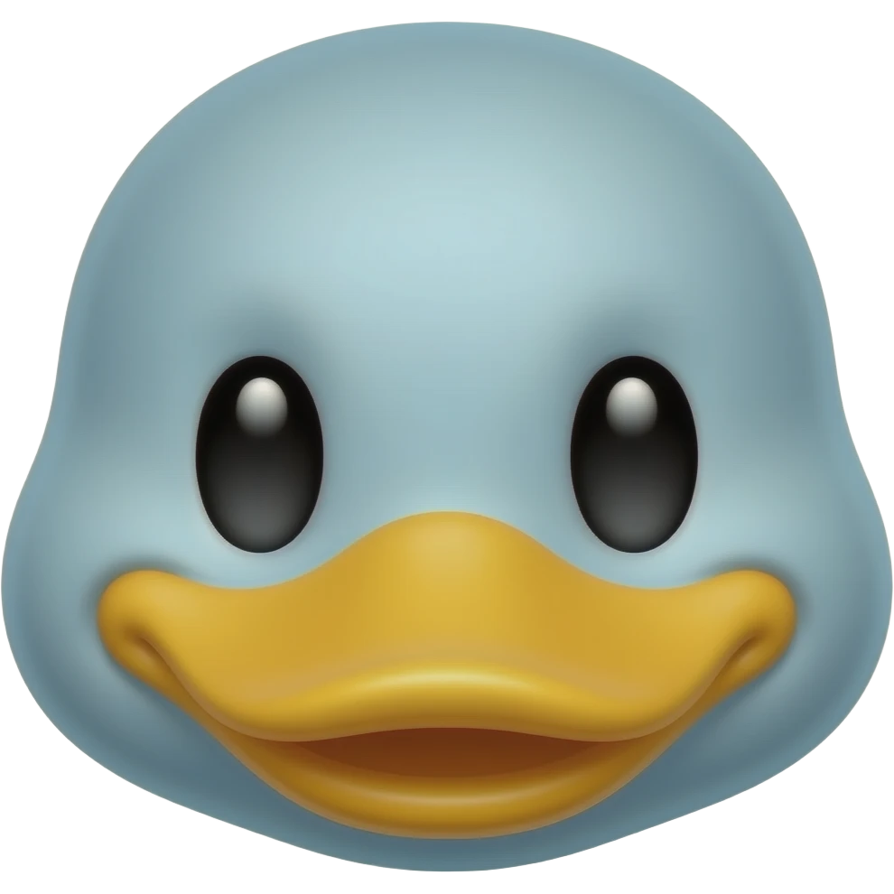 Duck face emoji