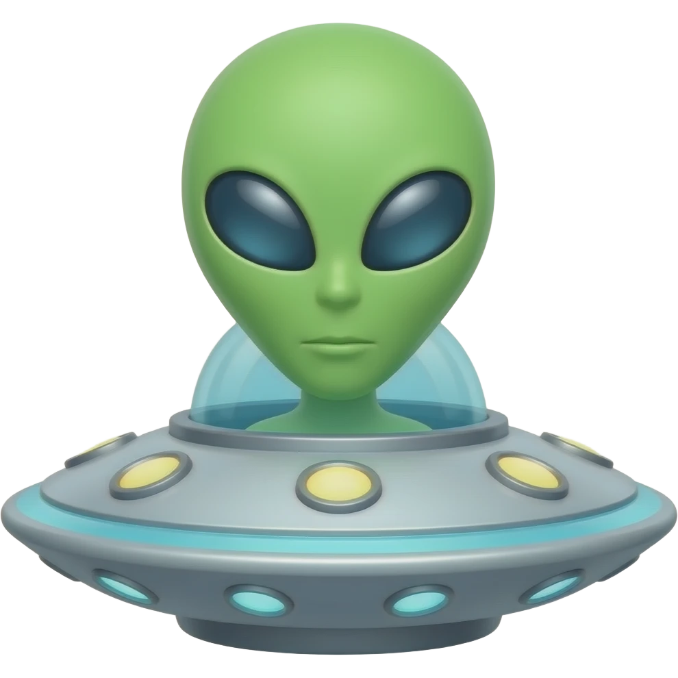 Alien ufo emoji