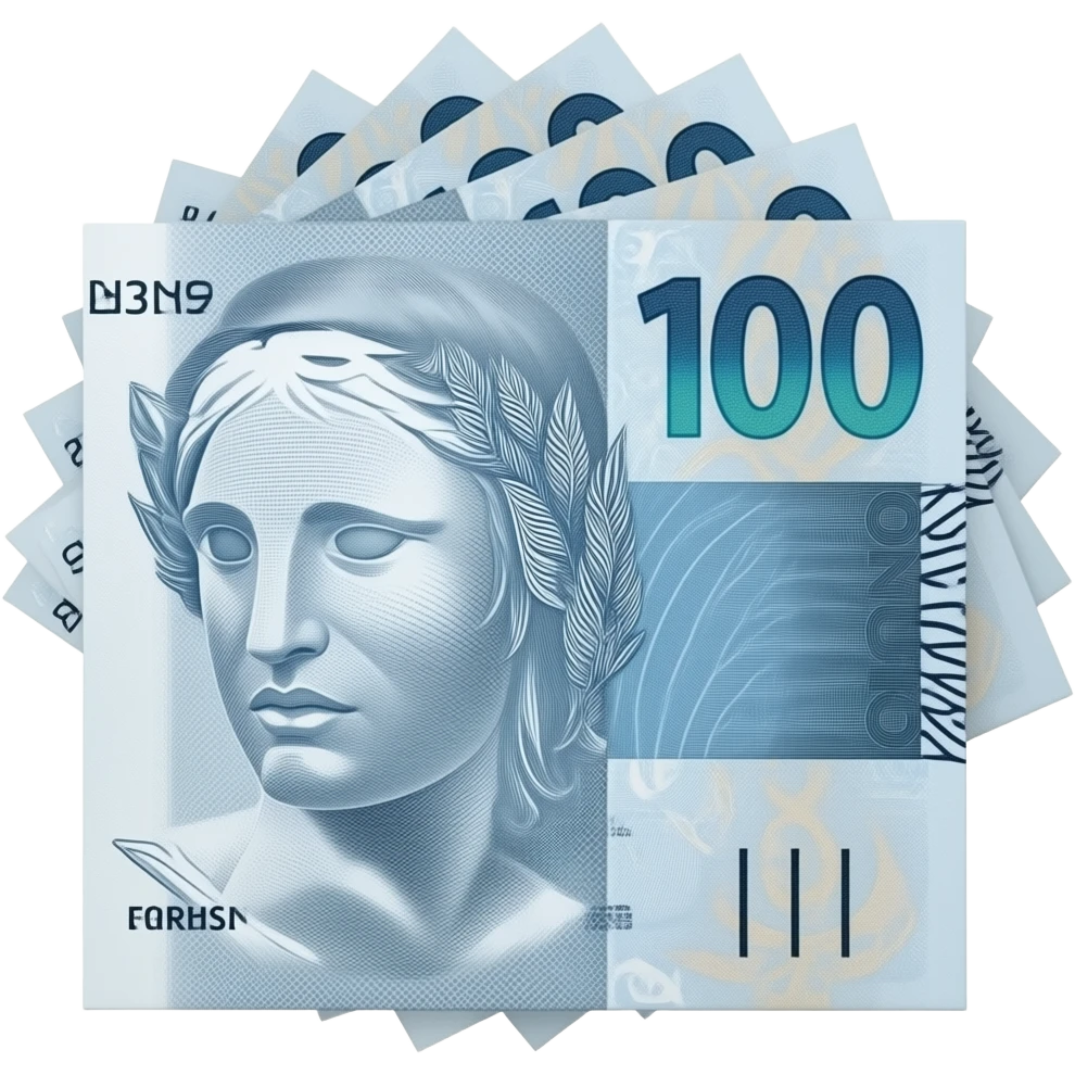 100 reais emoji