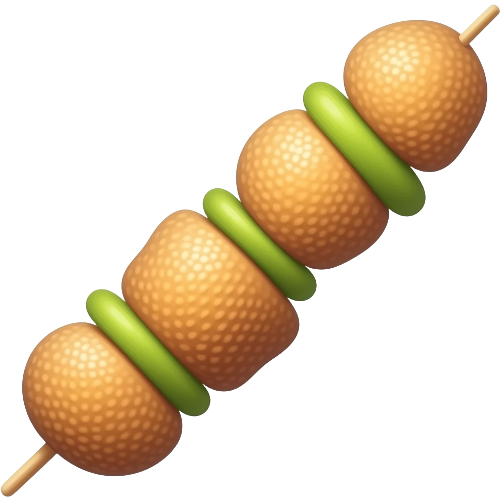 Jackfruit kebab emoji