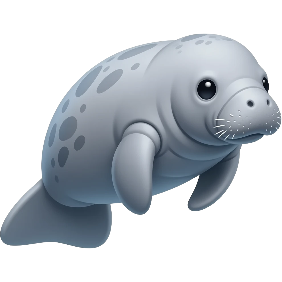 Manatee emoji