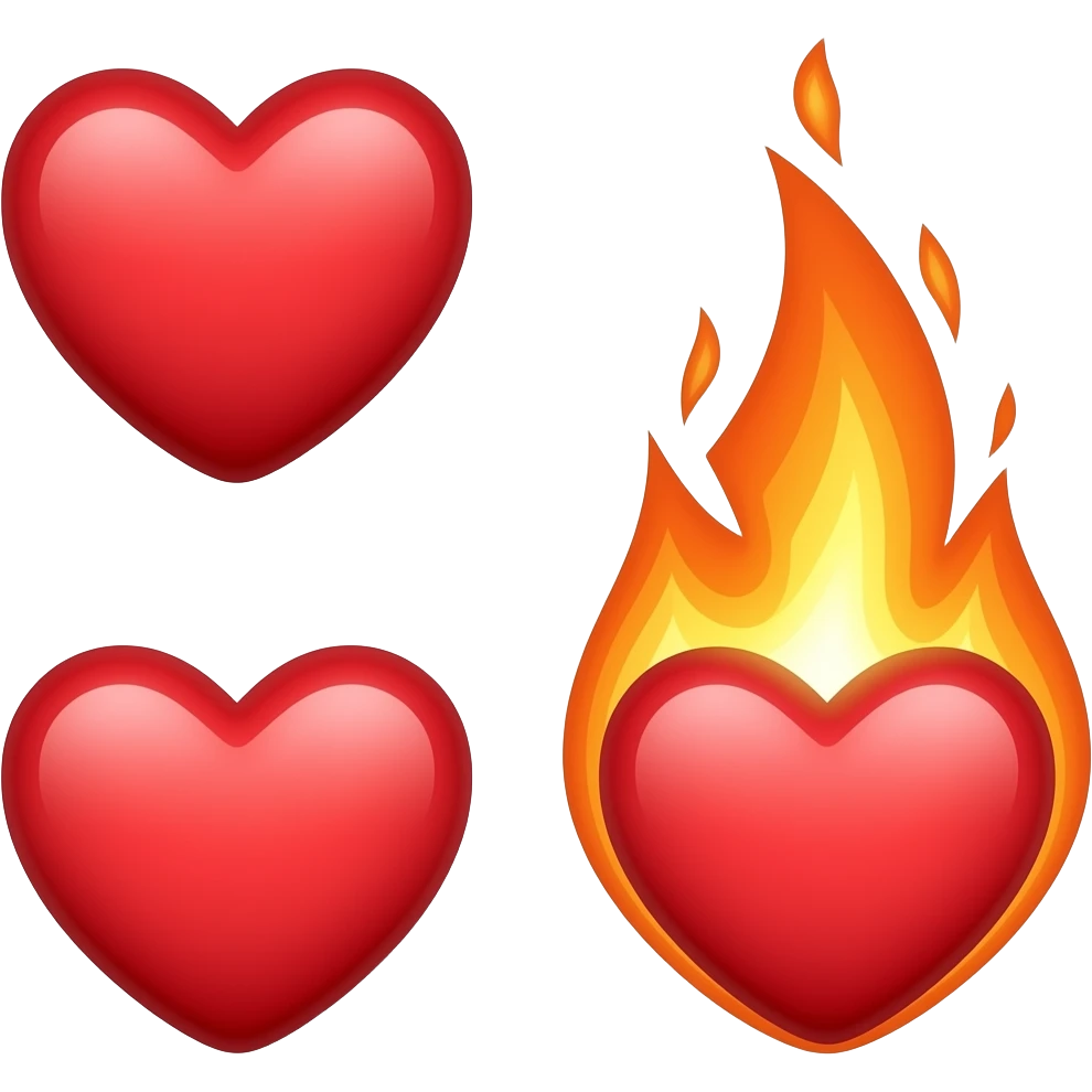 ❤️‍🩹❤️‍🔥 emoji