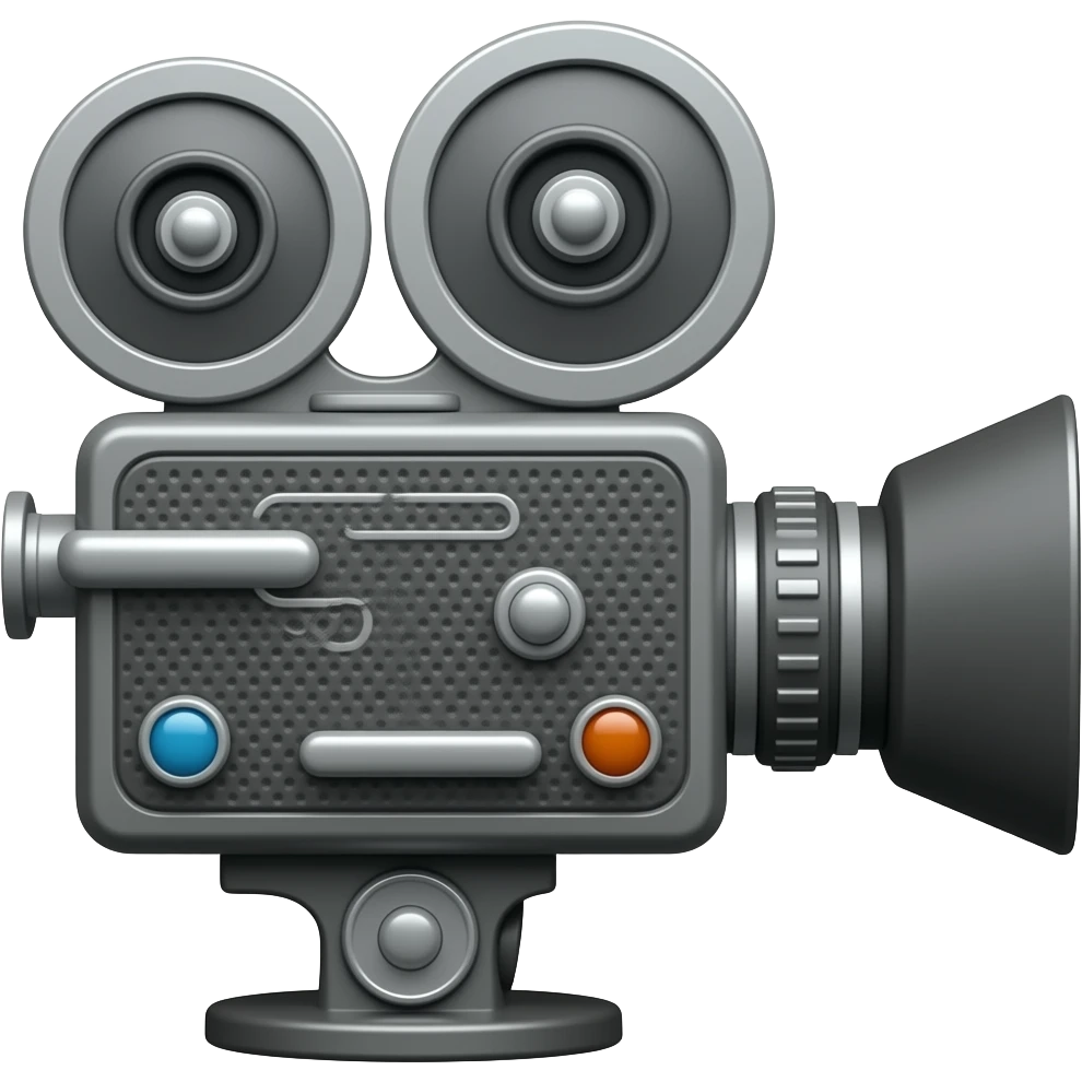 Hollywood Кинокамера emoji