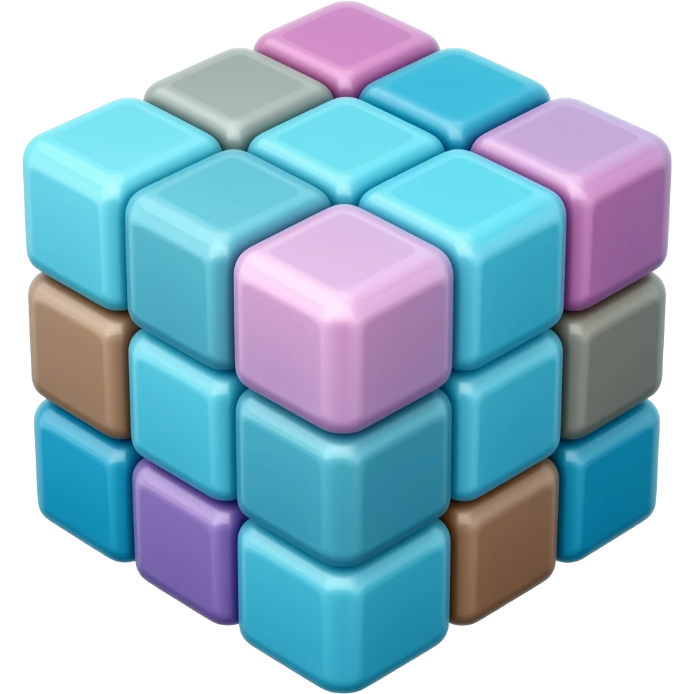 Geometry dash default cube emoji