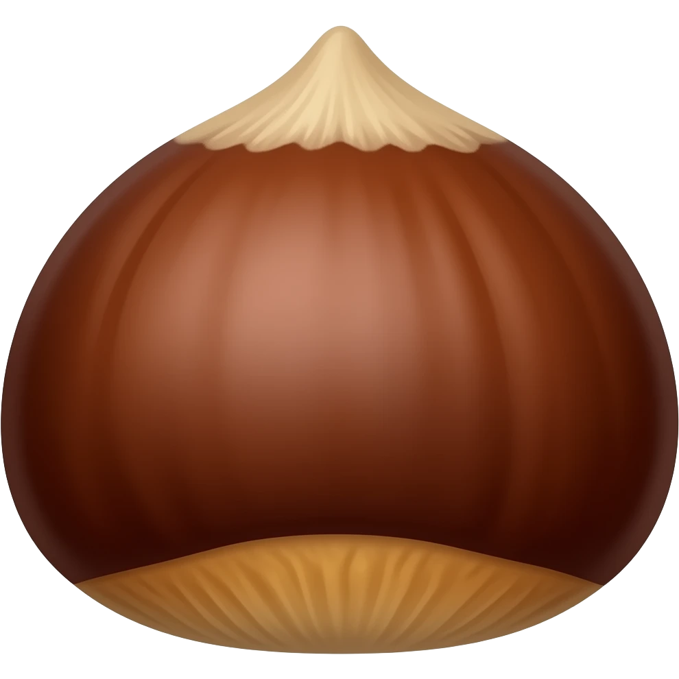 chestnut emoji