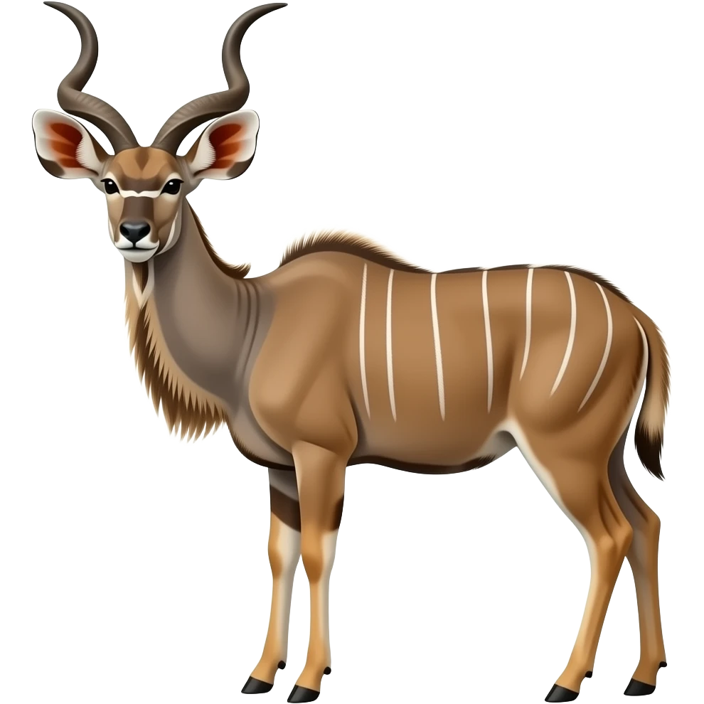Kudu antelope emoji