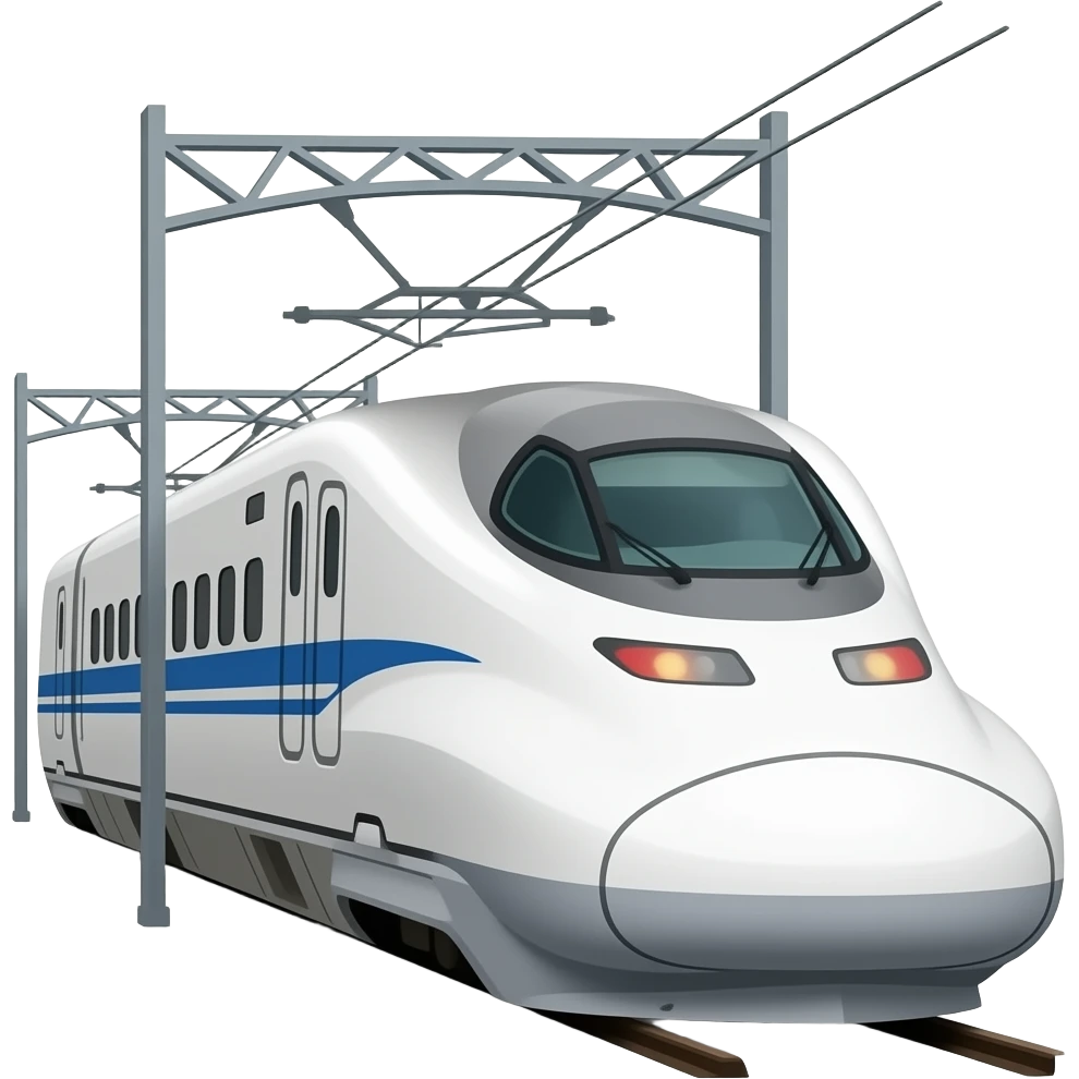 🚄🚃🚃 emoji