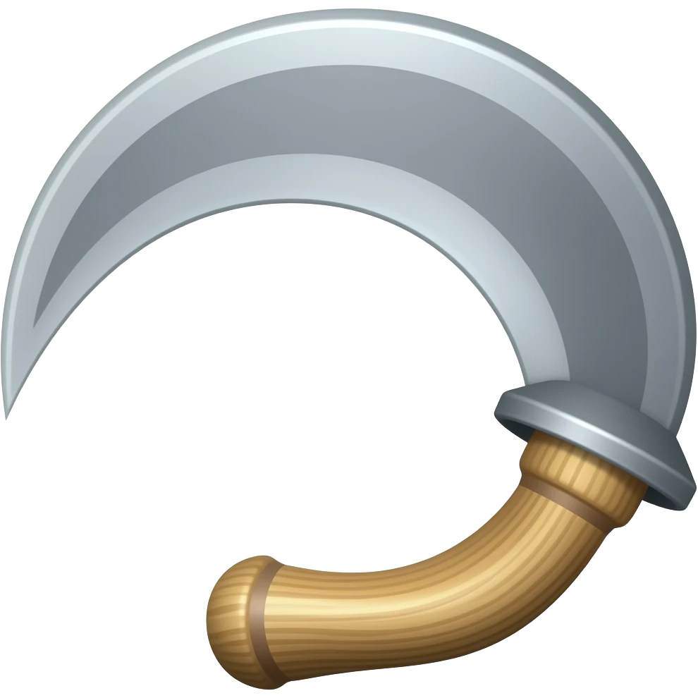 Sickle emoji emoji