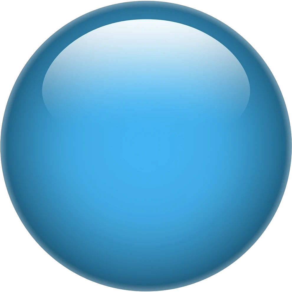 blue circle emoji