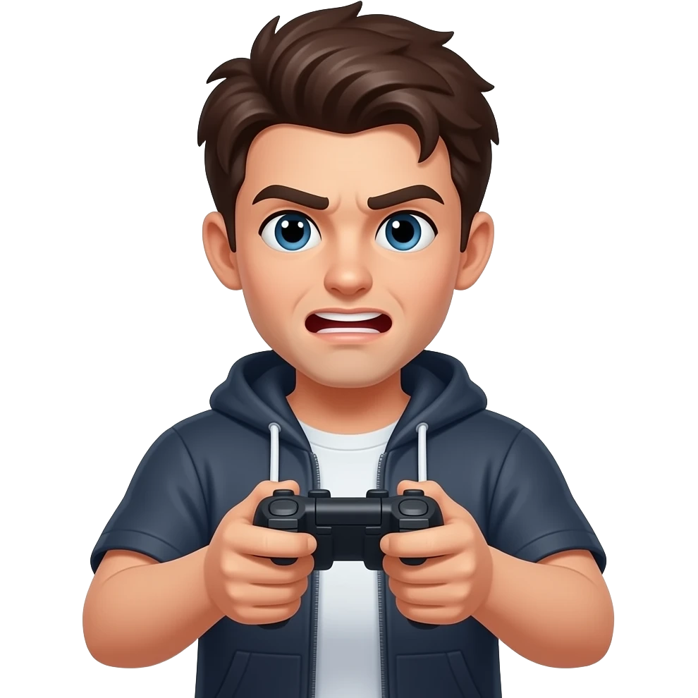 Playing killing player emoji