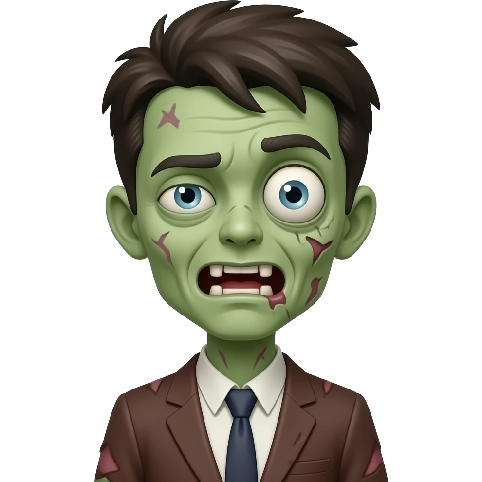 skinny zombie emoji