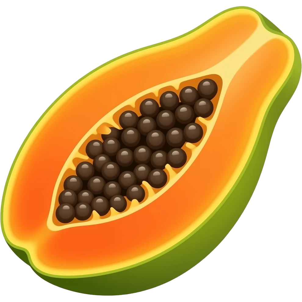 School papaya emoji