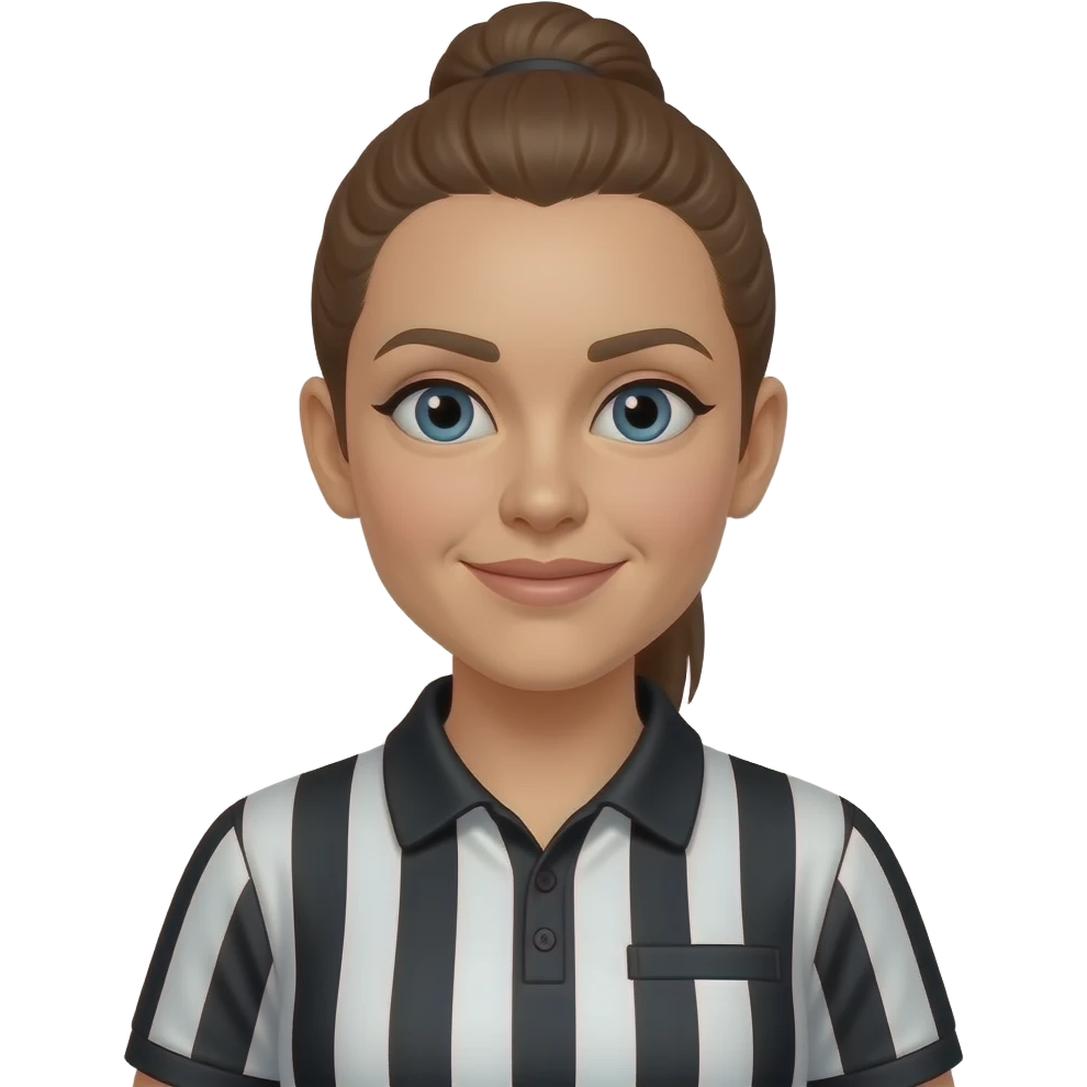 mujer arbitro arbitro emoji