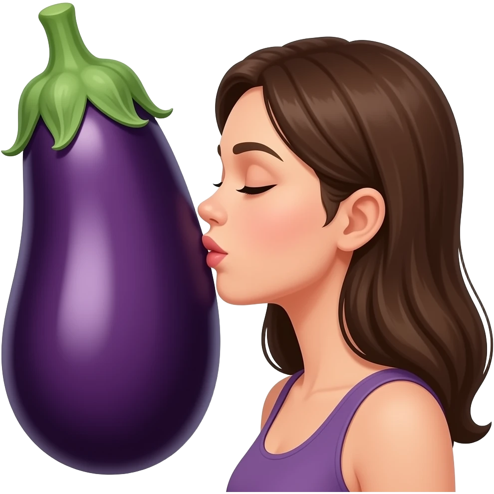 🍆💋 emoji