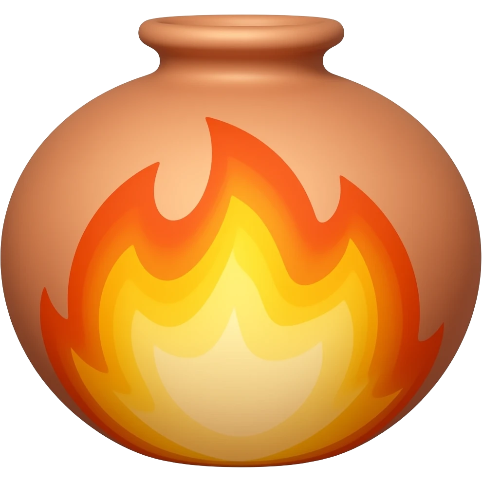 Fired Clay emoji