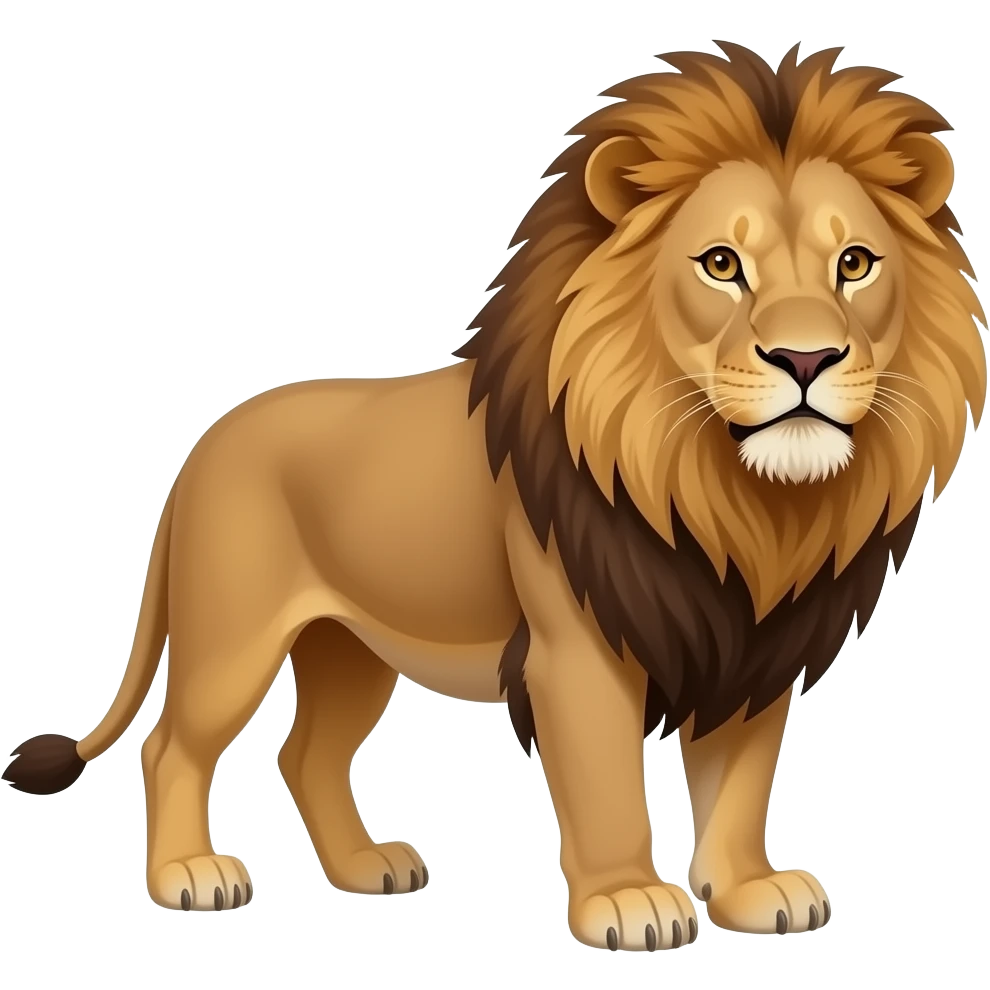 Lion real emoji