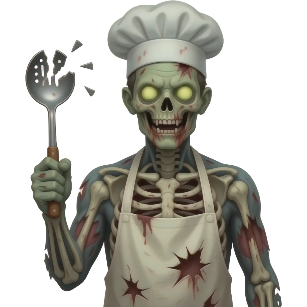 zombie chef emoji