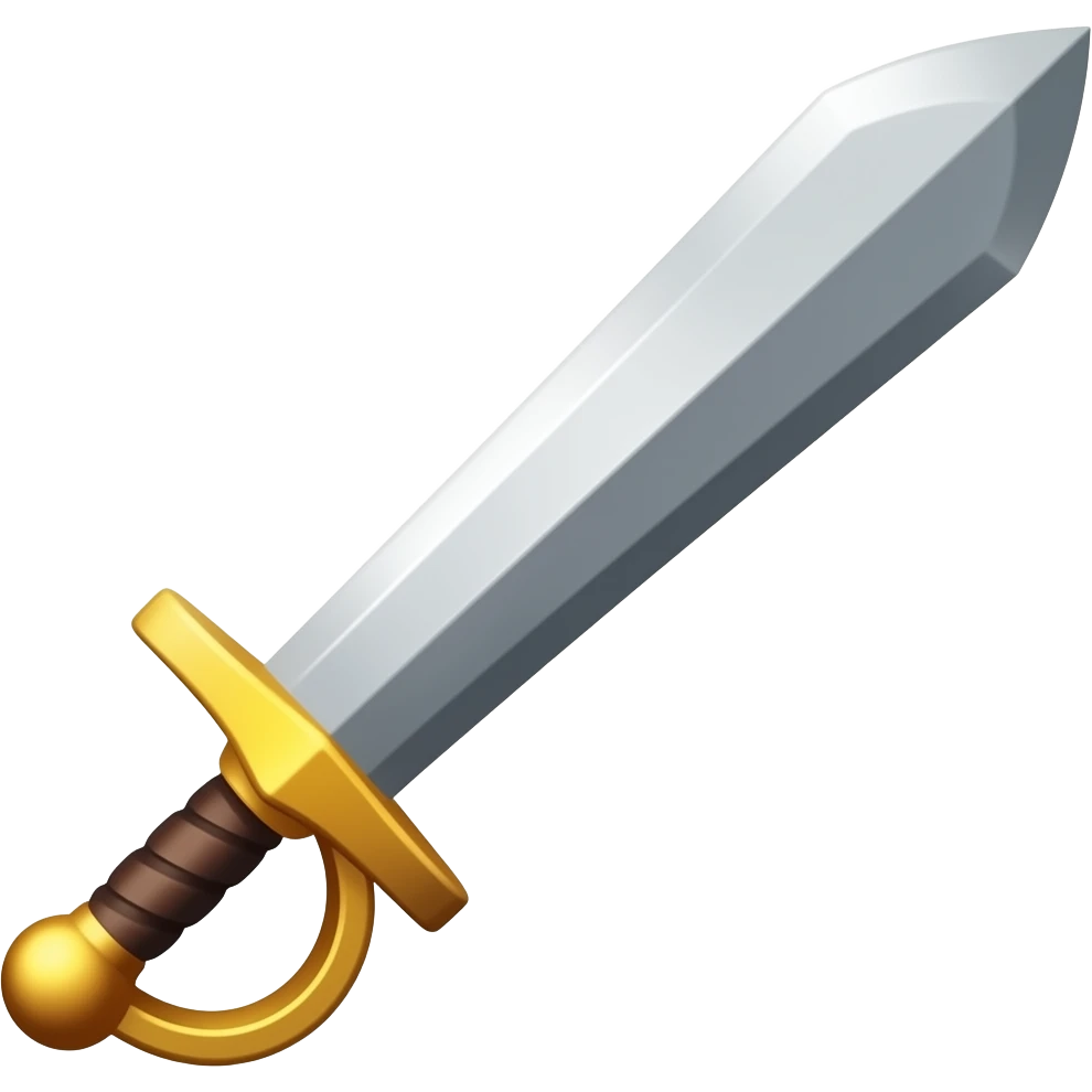 pirate sword emoji