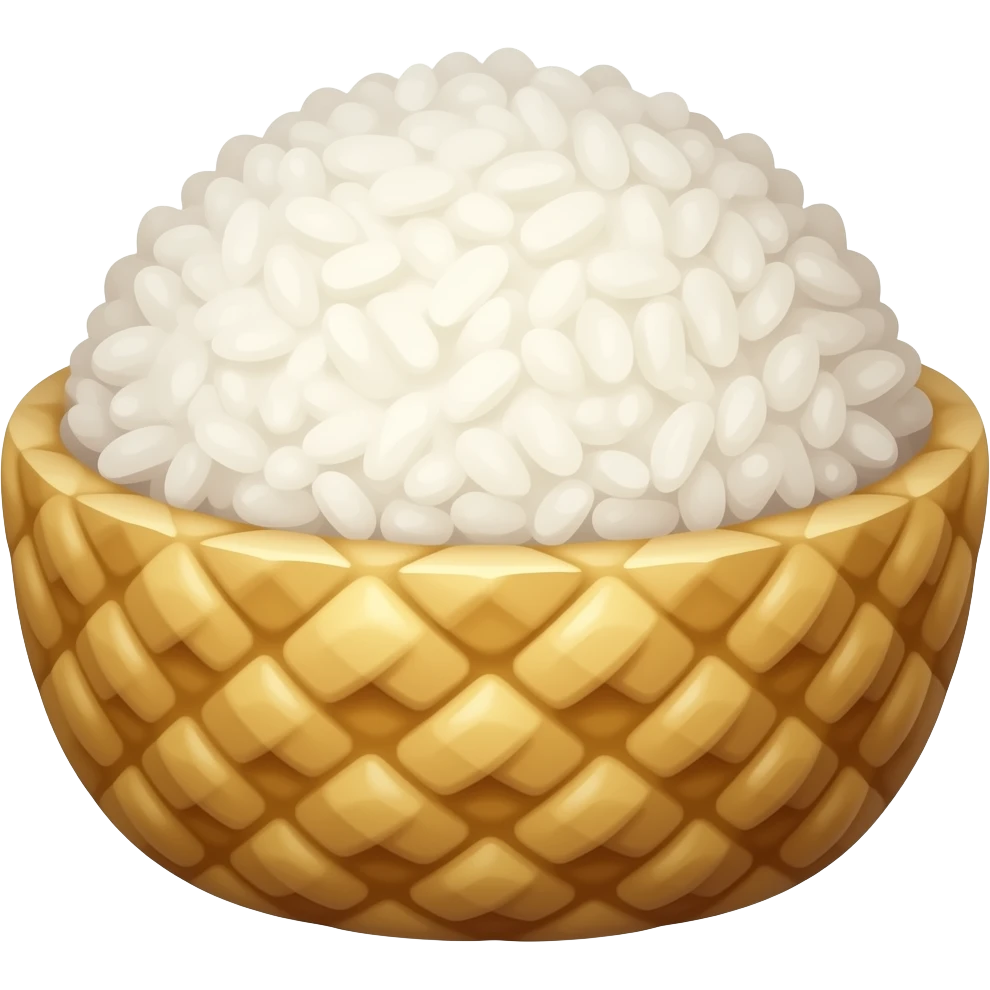 Strawberry rice emoji