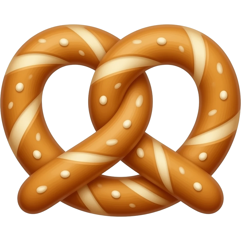 soft pretzel emoji