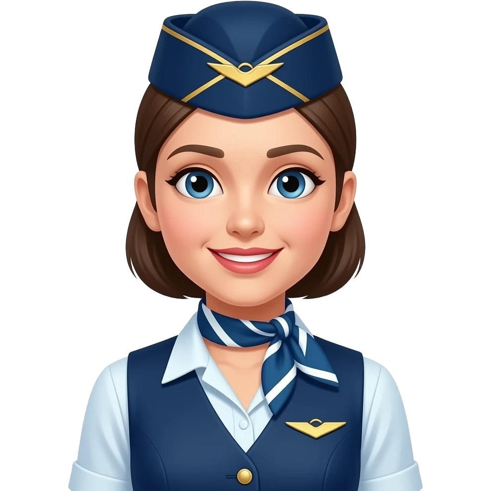 stewardess emoji