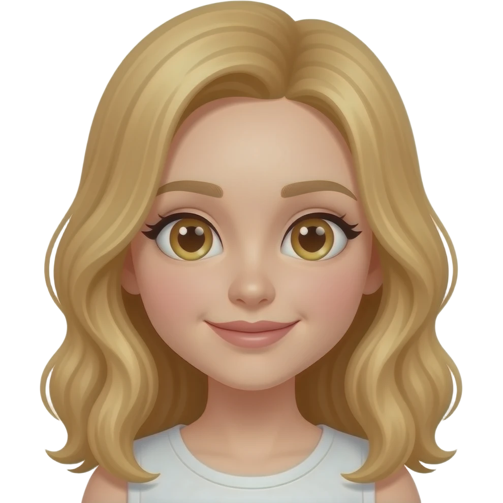 Heart eyes emoji, glossy 3D rendering, romantic aesthetic, transparent background emoji