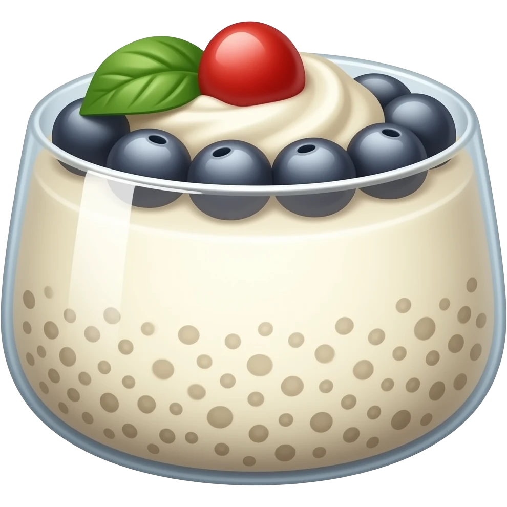 chia poudding emoji
