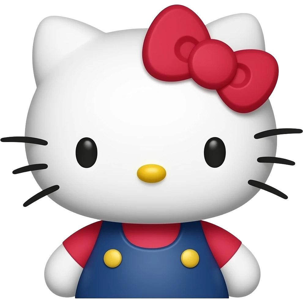 Hello kitty emoji