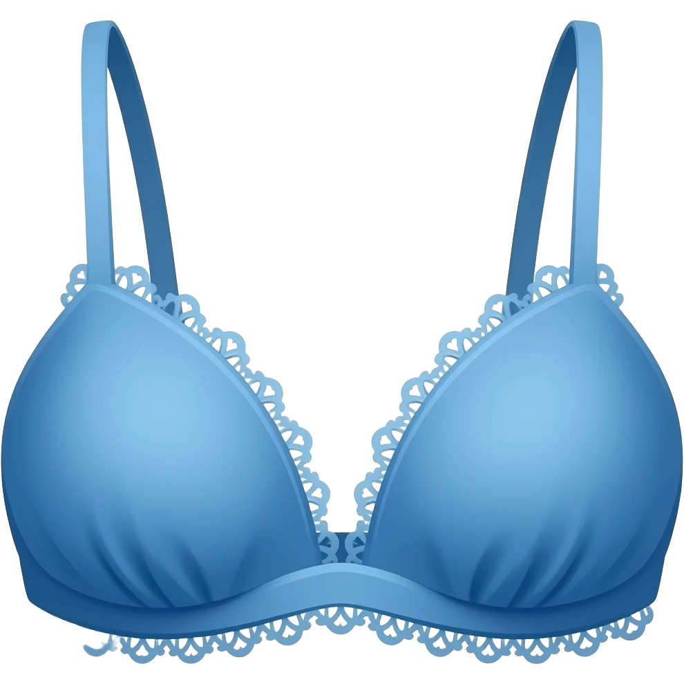 blue bathing suit top emoji