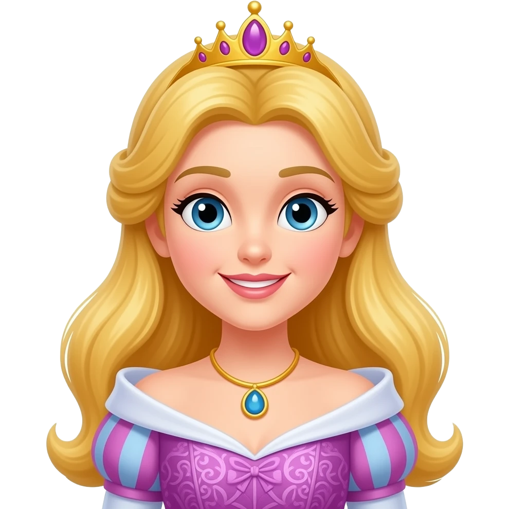 Belle  princes emoji