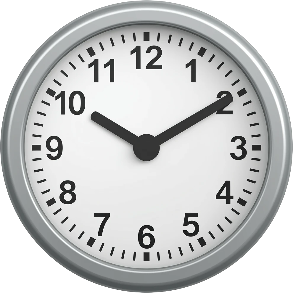 reloj emoji