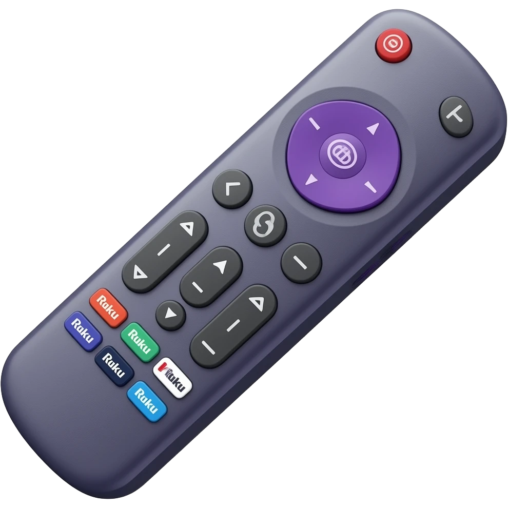 Roku remote emoji
