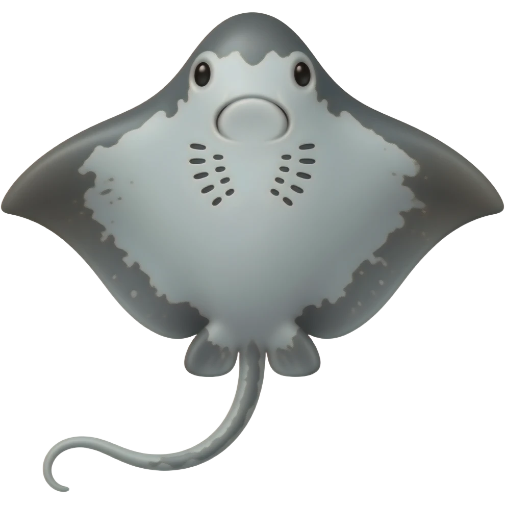 stingray emoji