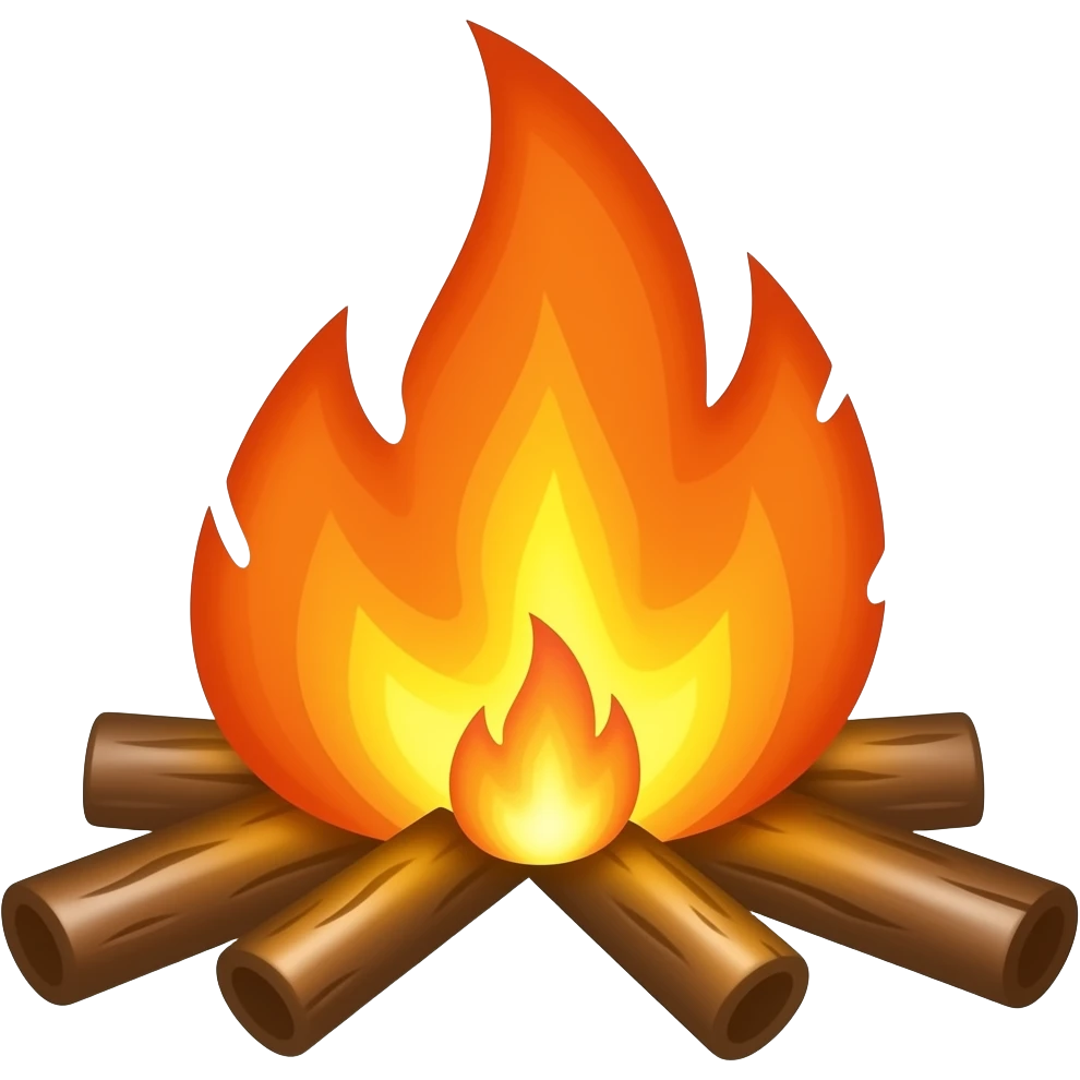 Bonfire emoji