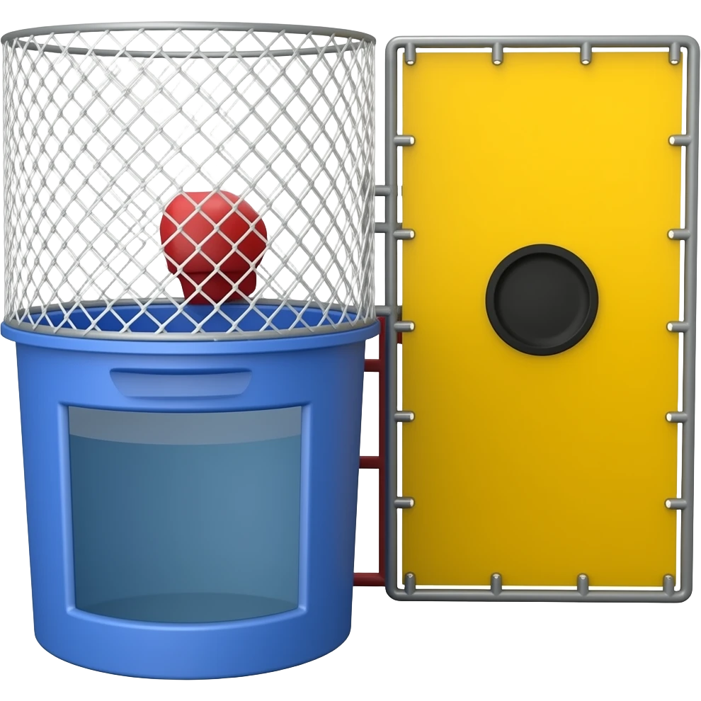 Dunk tank emoji