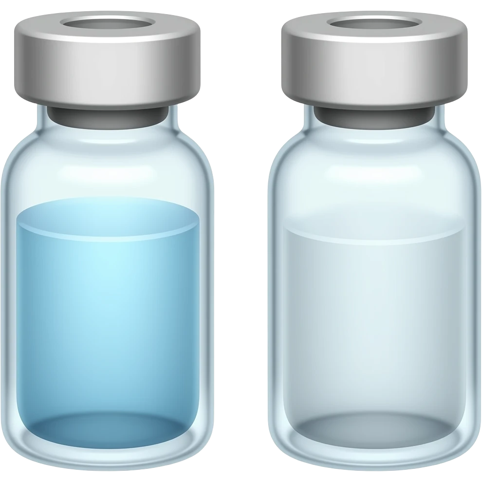 two vials emoji