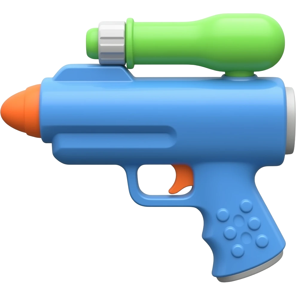 water gun emoji