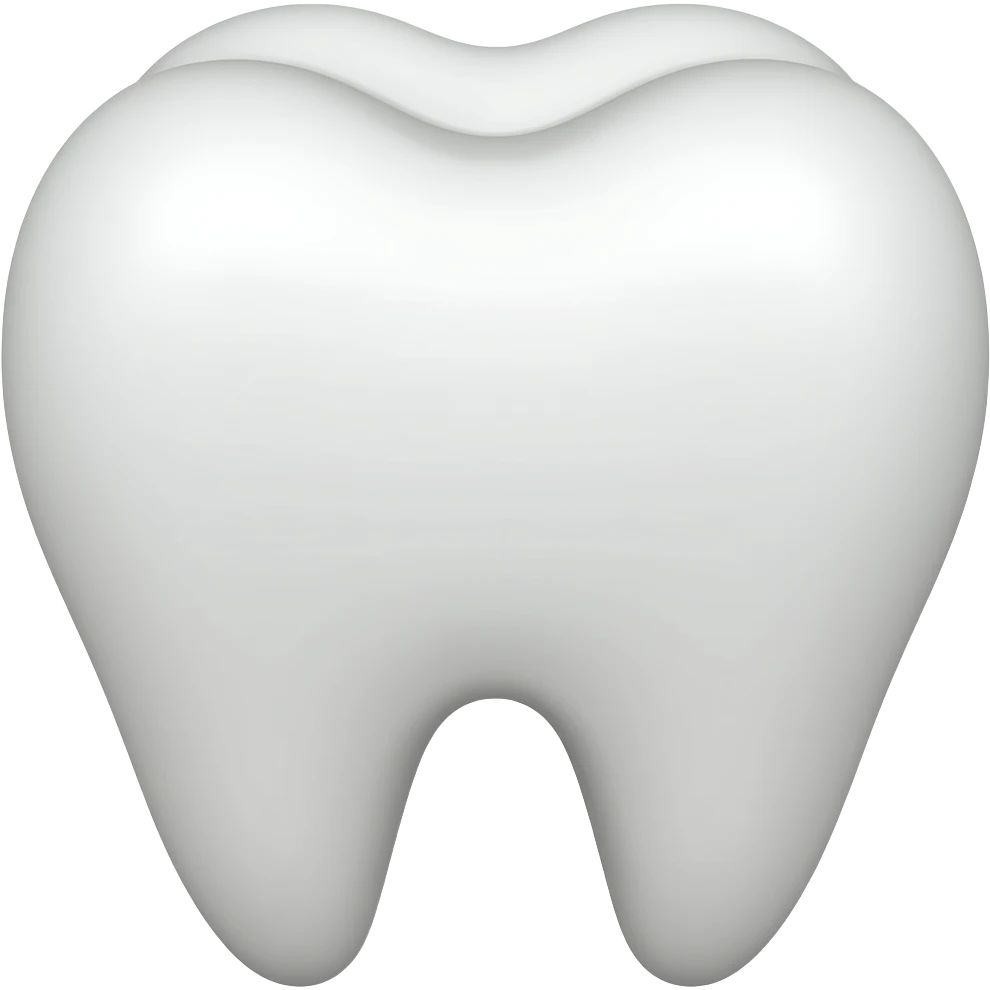 Tooth emoji