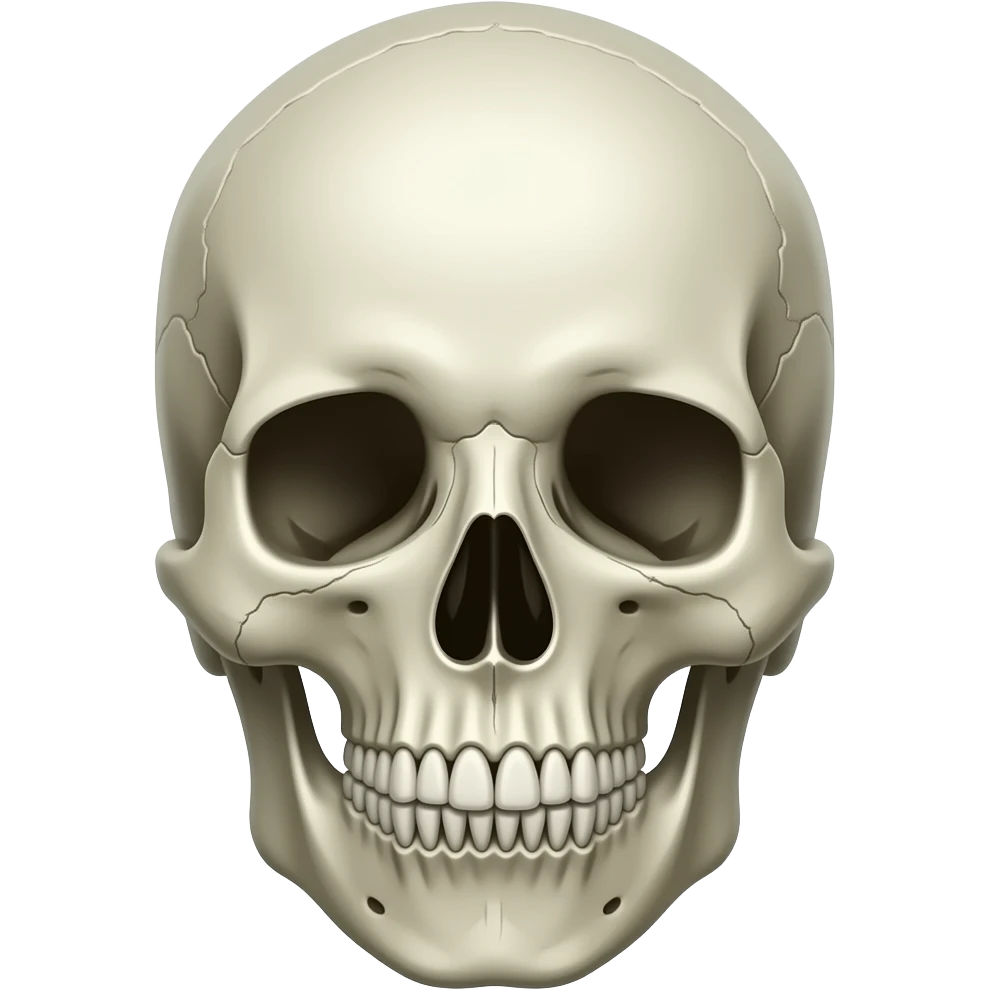 skull face by jamaleditz emoji